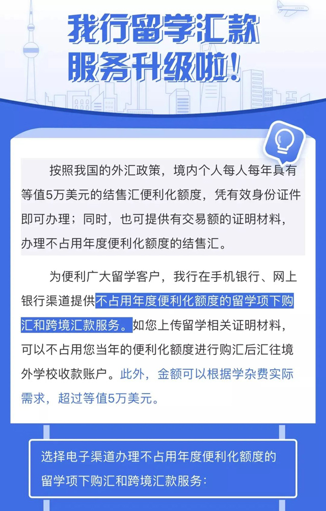 留学缴费方式大盘点